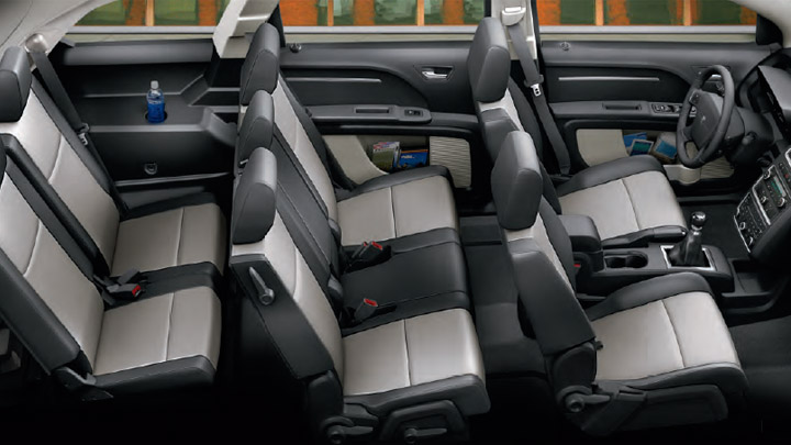 dodge journey espacio interior